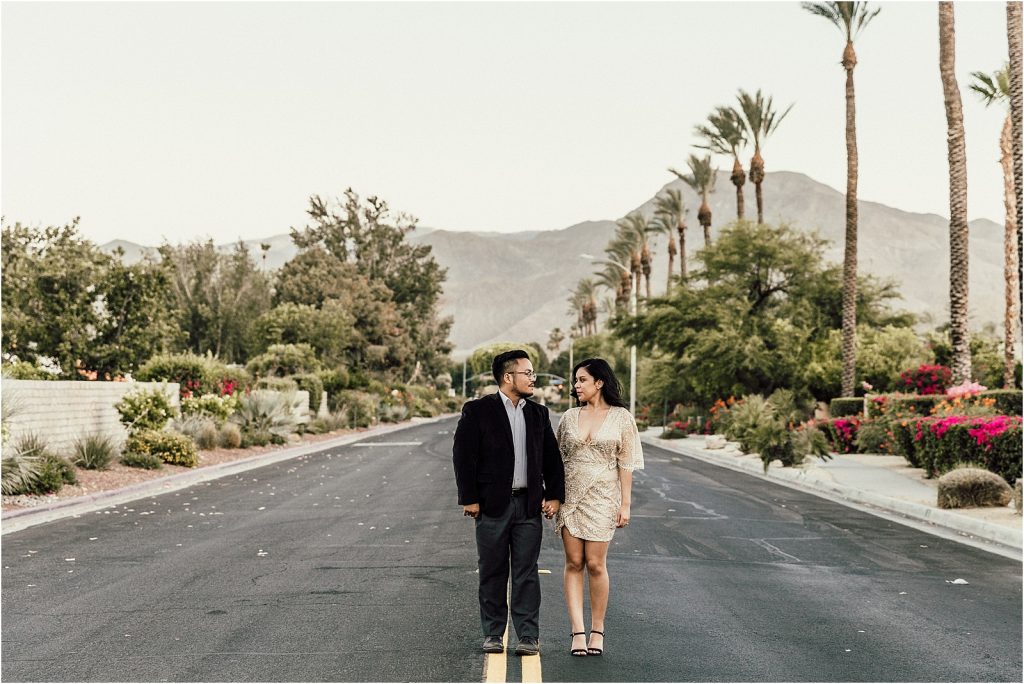 Palm Springs Engagement Session Mountain Photos