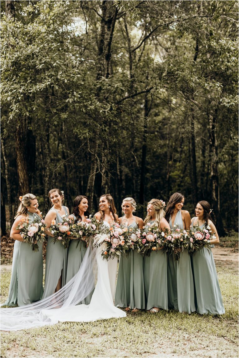 Kelli + Eddie | Cloudy and Colorful Live Oak Plantation Wedding | Love ...